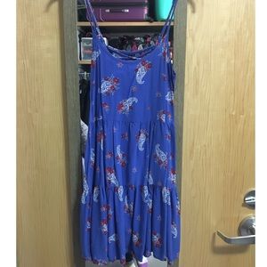 Blue, Red, and White Sundress